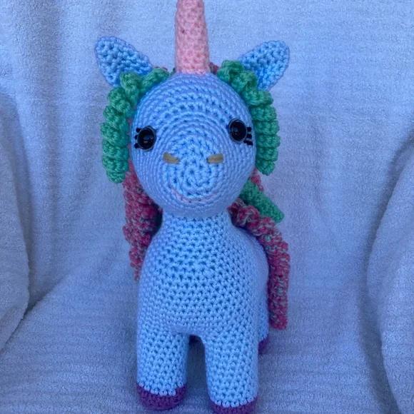 Crochet unicorn - Picture 3 of 3